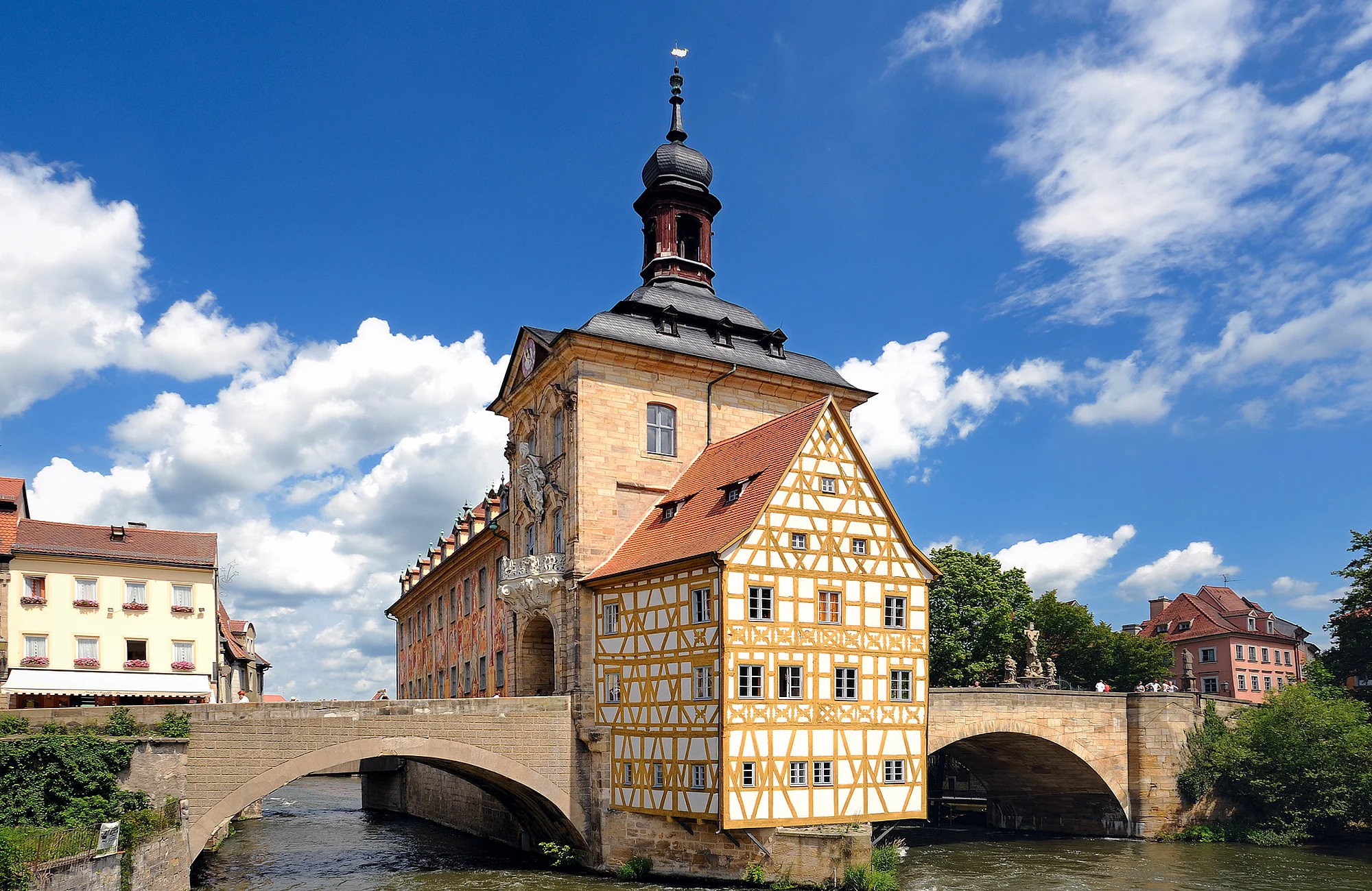 Das Alte Rathaus in Bamberg Das Alte Rathaus in Bamberg beherbergt die Sammlung Ludwig.