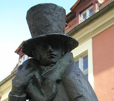 E.T.A. Hoffmann Denkmal in Bamberg