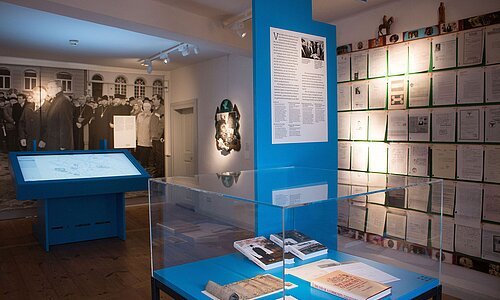 Jüdisches in Bamberg - Blick in die Ausstellung im Historischen Museum