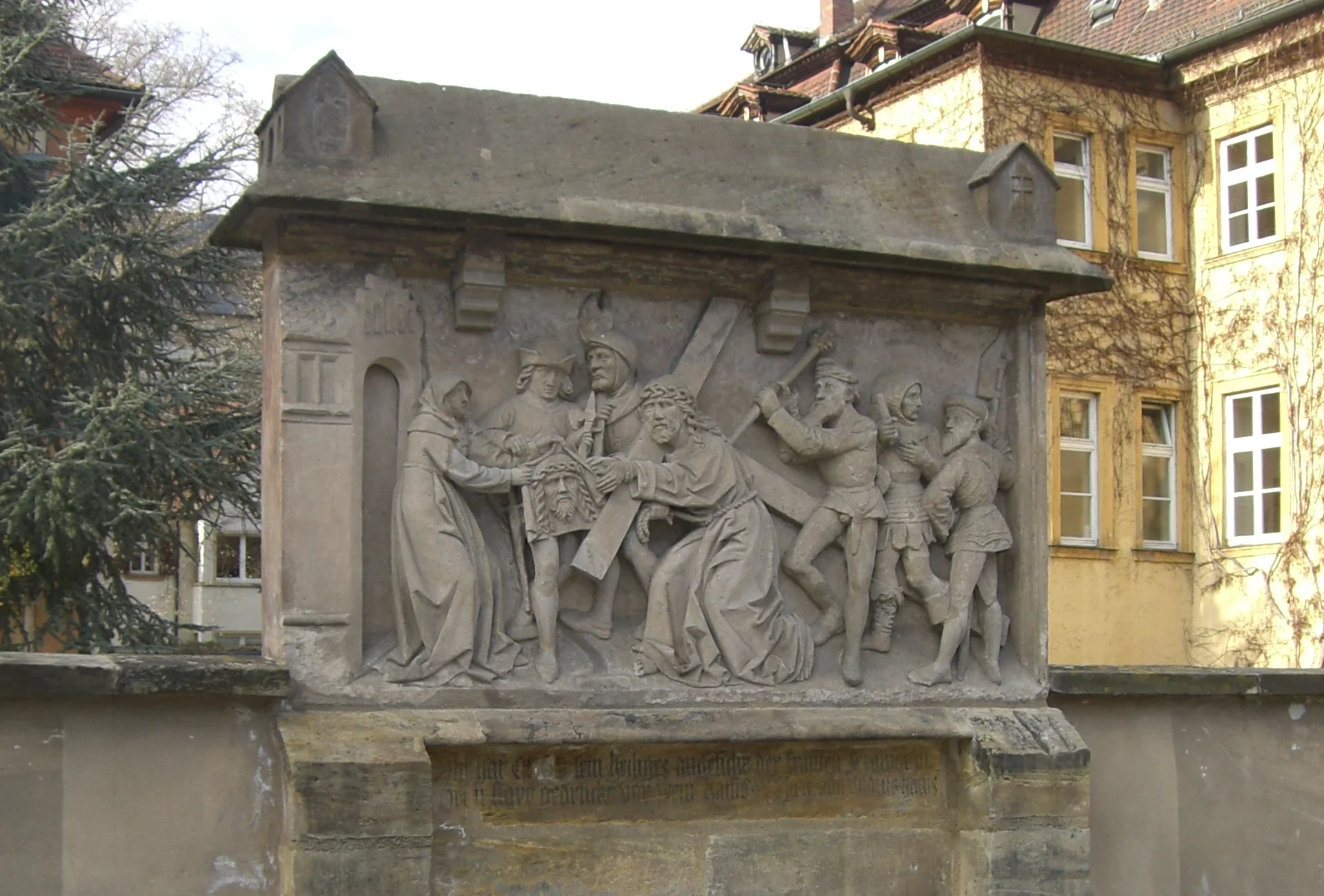 Der älteste erhaltene mittelalterliche Kreuzweg Deutschlands führt durch Bambergs Altstadt.