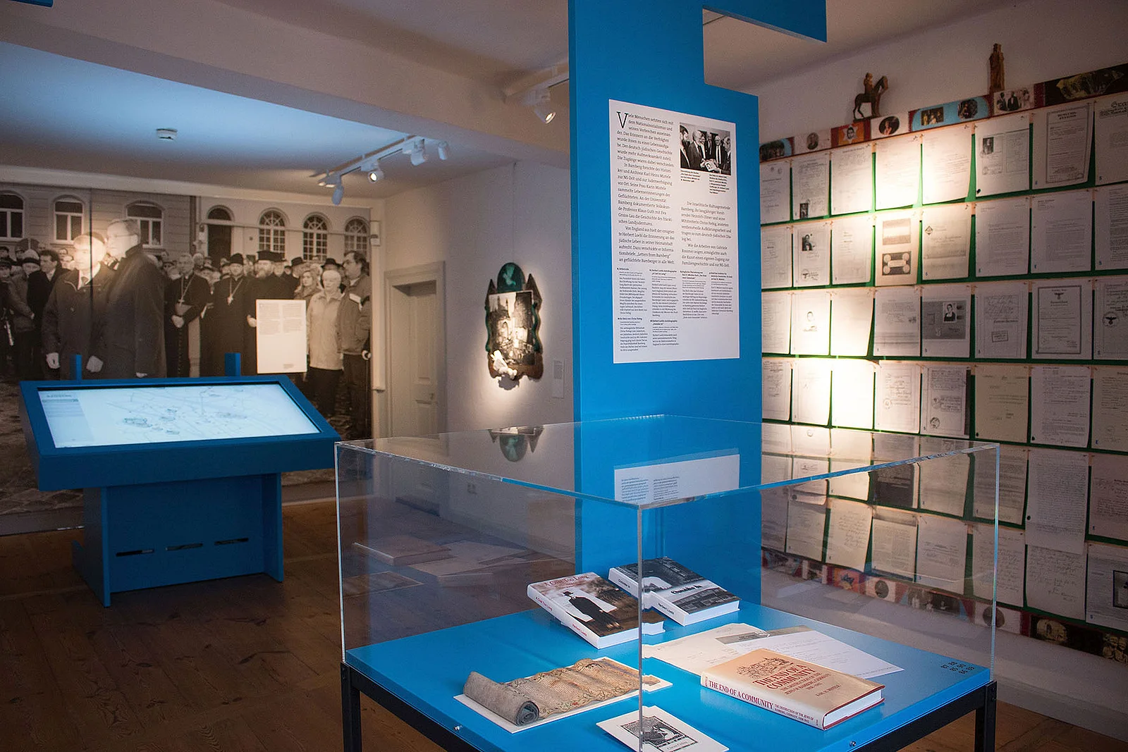 Jüdisches in Bamberg - Blick in die Ausstellung im Historischen Museum Bamberg