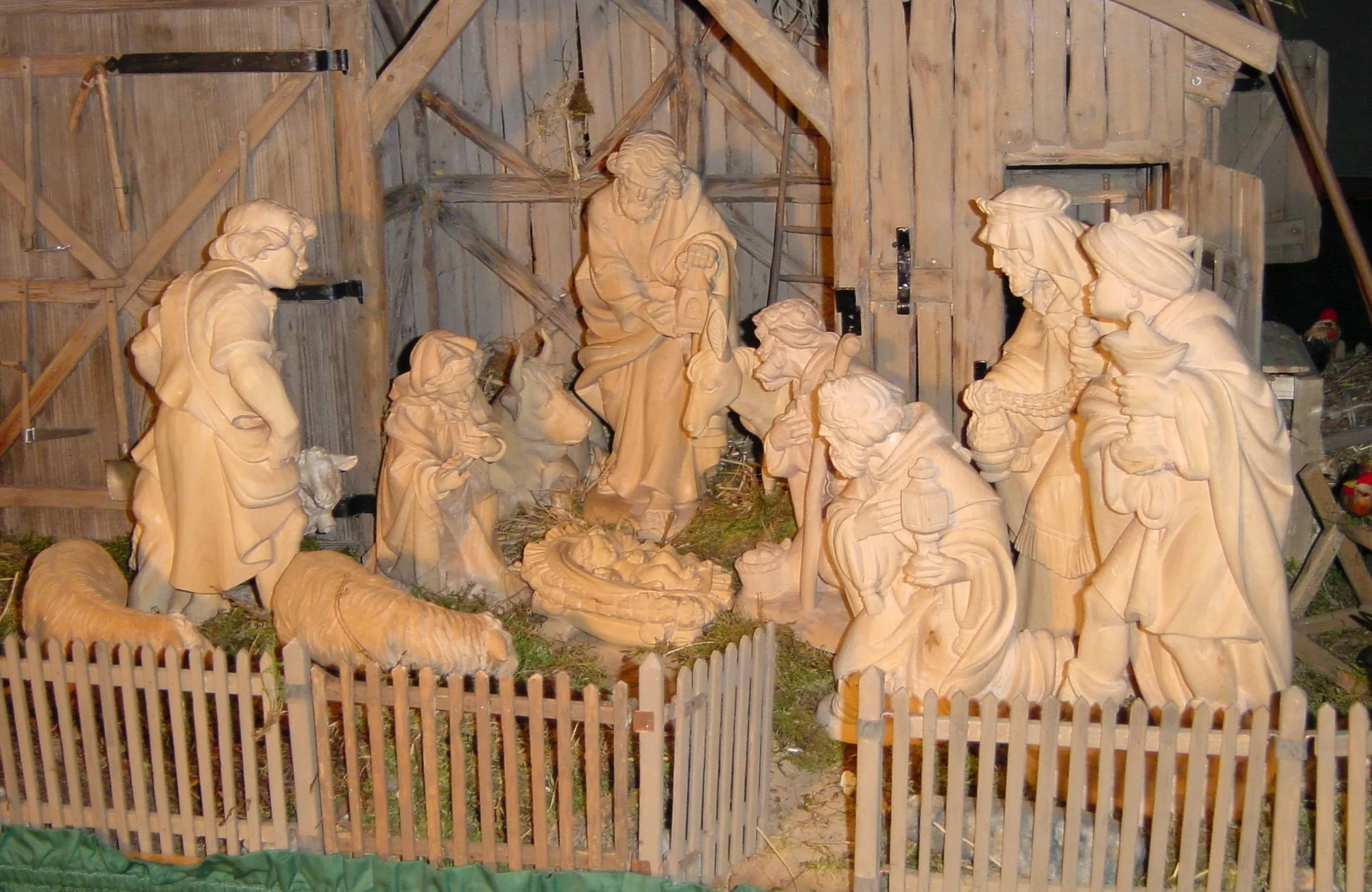 Krippenszene Auferstehungskirche Krippenszene Auferstehungskirche