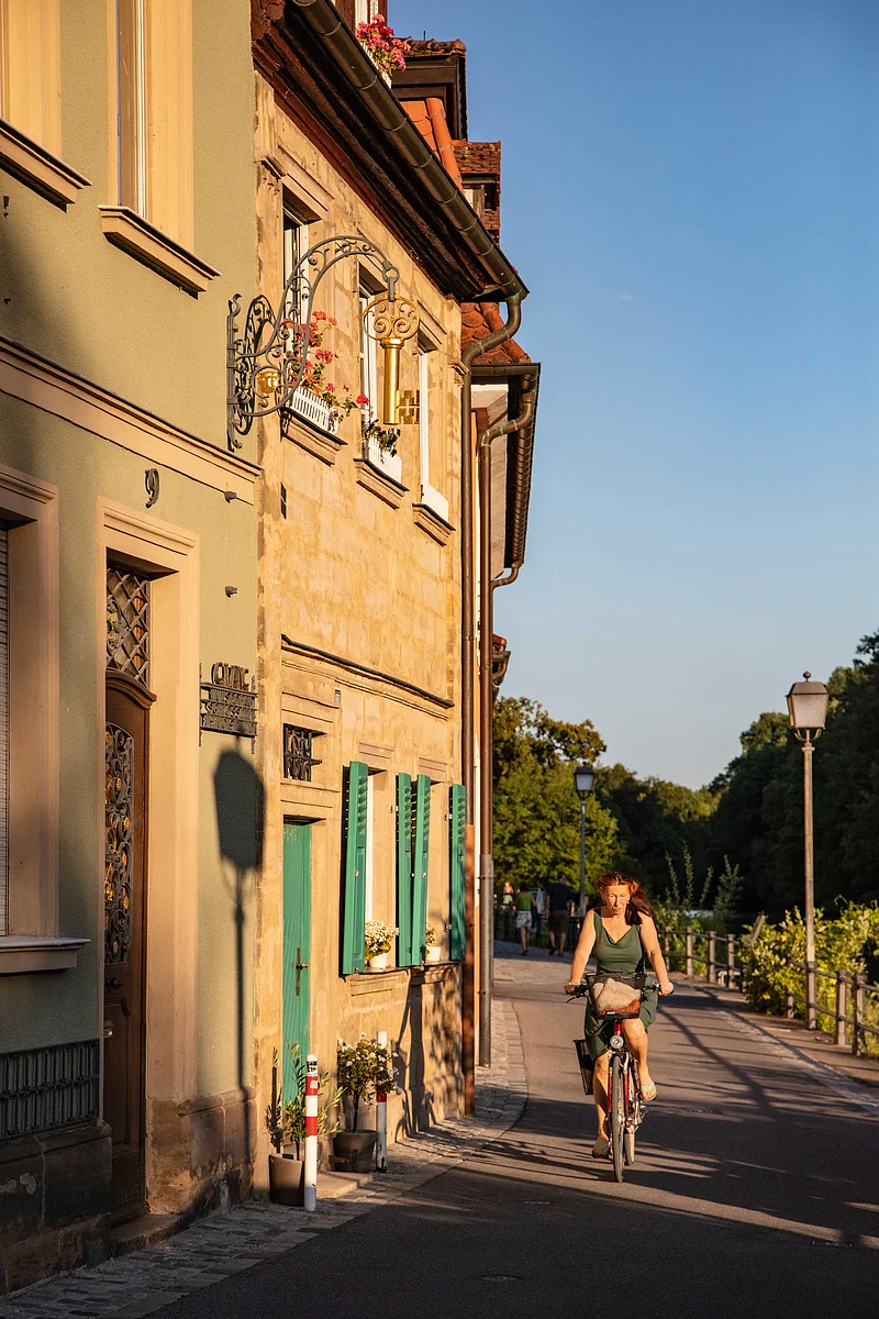 Radeln durch die Stadt