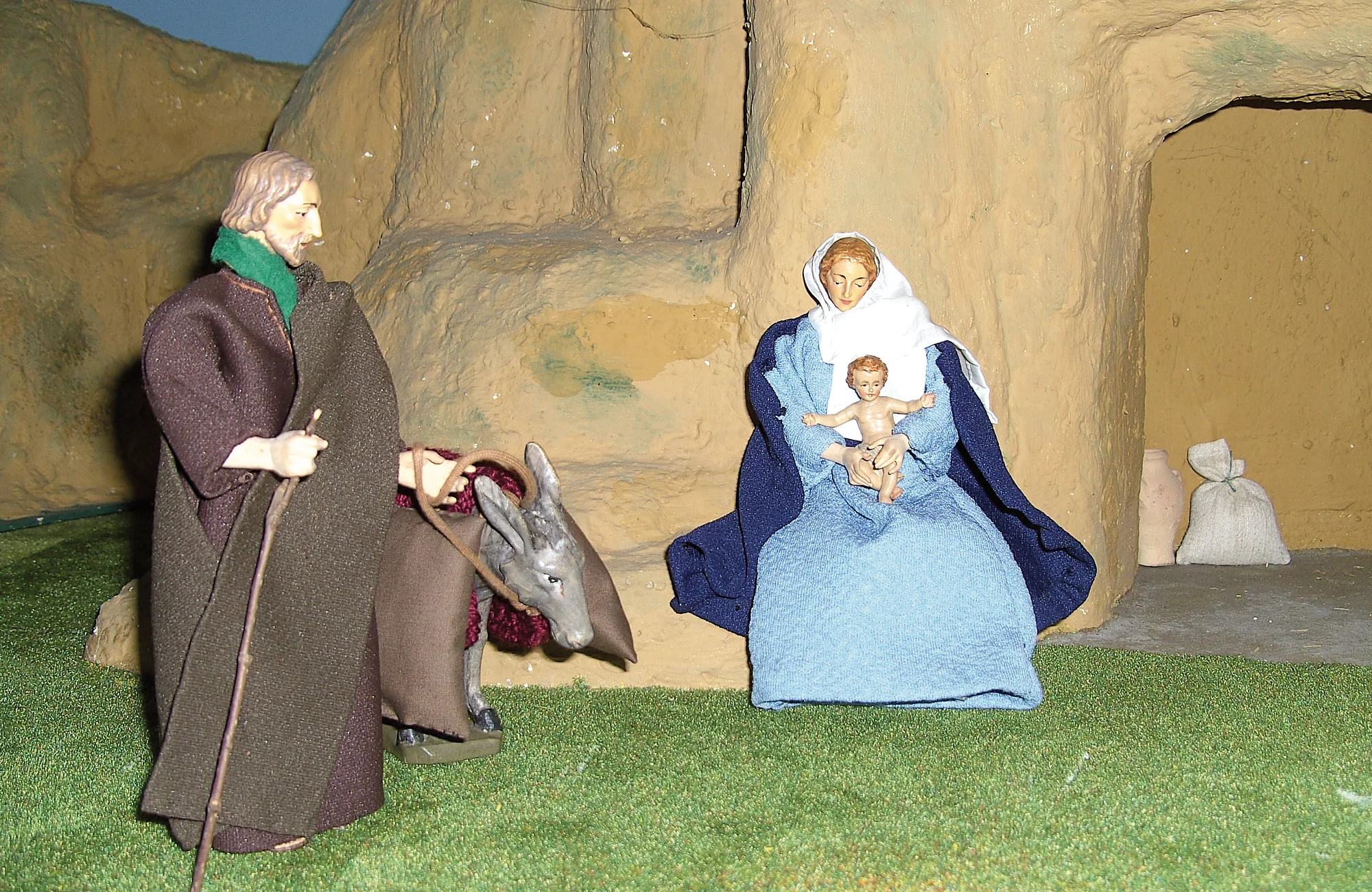 Krippenszene in St. Wolfgang