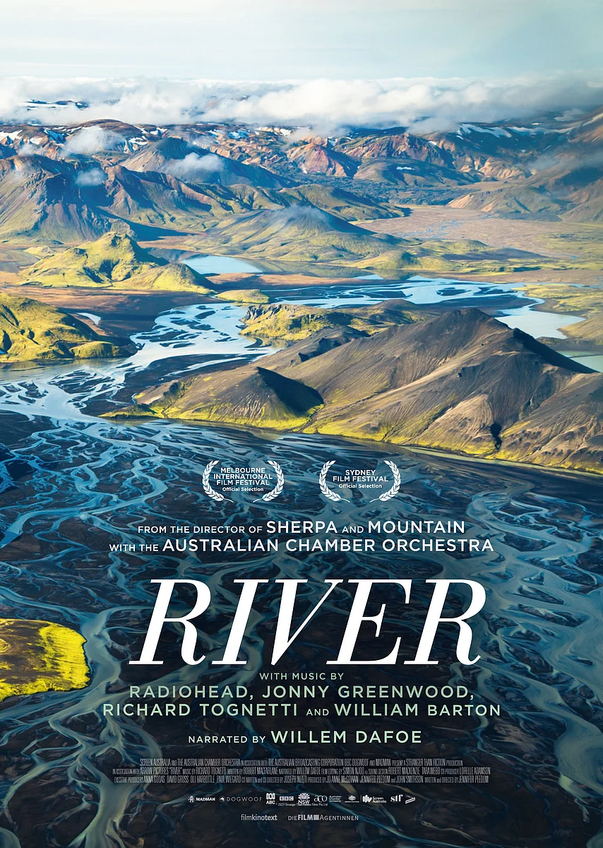 Poster Film River (Quelle www.filmkinotext.de) "River" wird am FLussFilmFest in verschiedenen Kinos entlang des Mains gezeigt