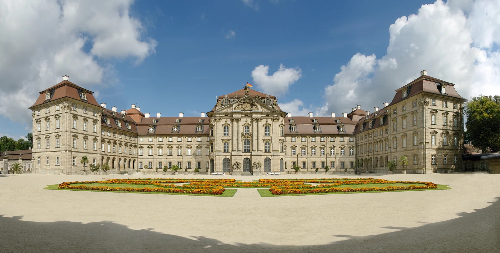 Schloss Weissenstein in seiner ganzen Pracht
