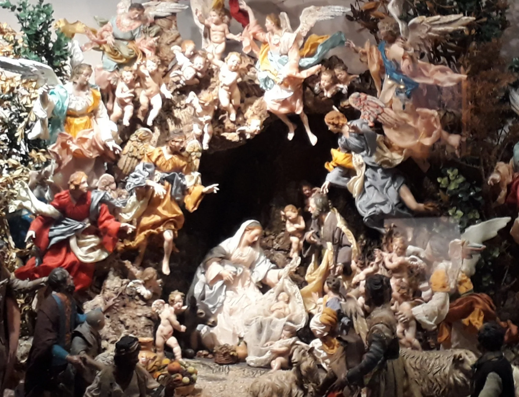 Krippenszene im Bamberger Krippenmuseum