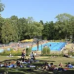 Freibad Gaustadt in Bamberg.