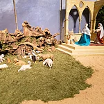 Krippe im Bamberger Dom, Szene Mariä Heimsuchung