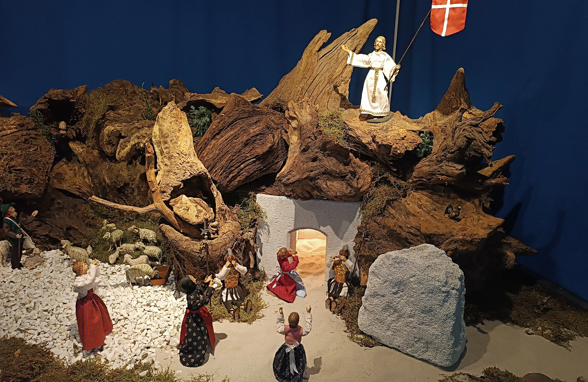 Die Passionskrippe in der Kirche St. Joseph, Wildensorg