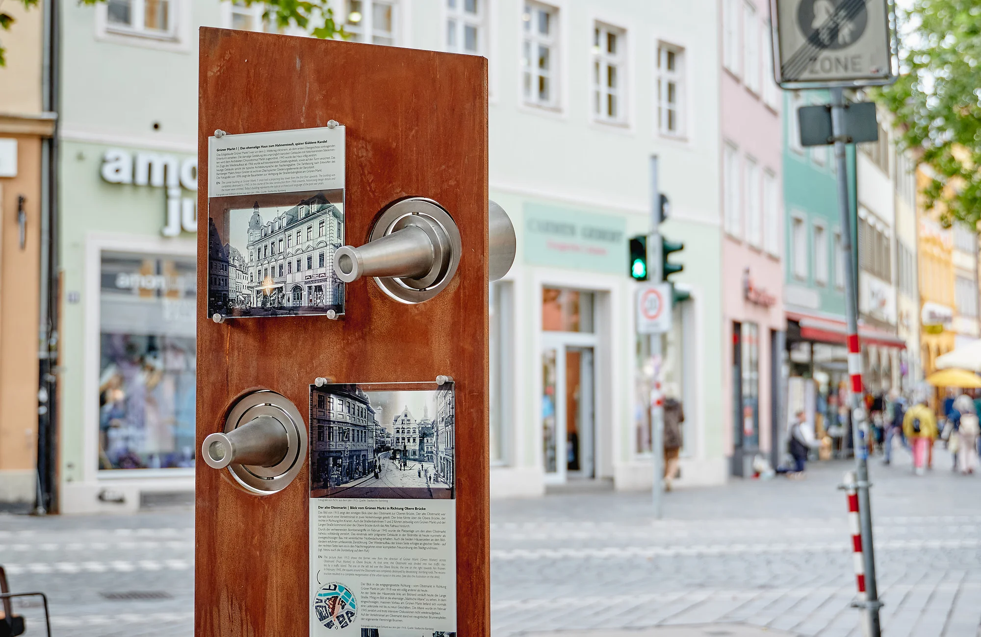 Infopunkt am Grünen Markt