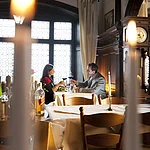 Genießen Sie bei Ihrem Urlaub in Bamberg fränkische Köstlichkeiten in einem der zahlreichen Restaurants.