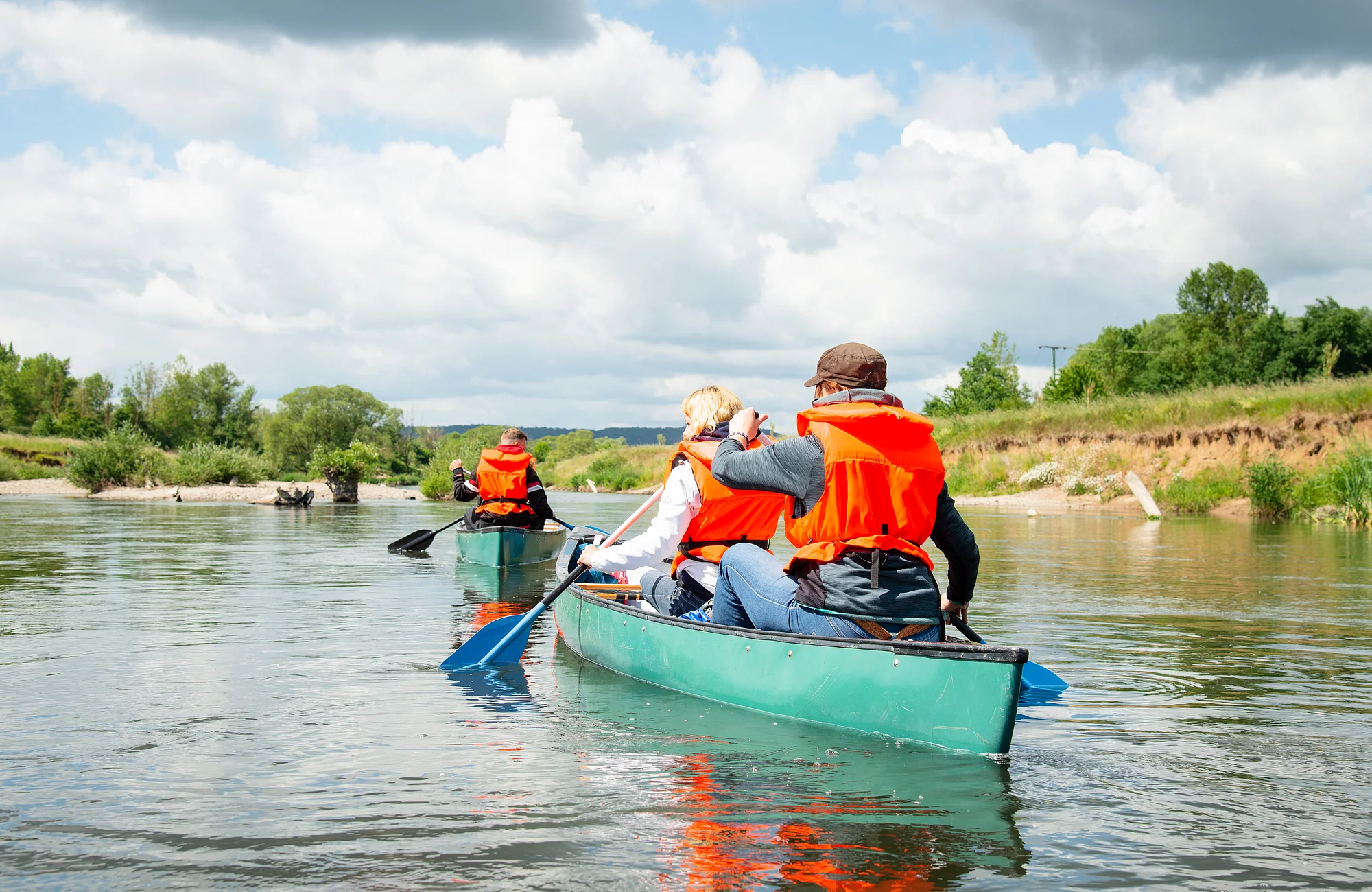 Kanuwandern auf dem Main
