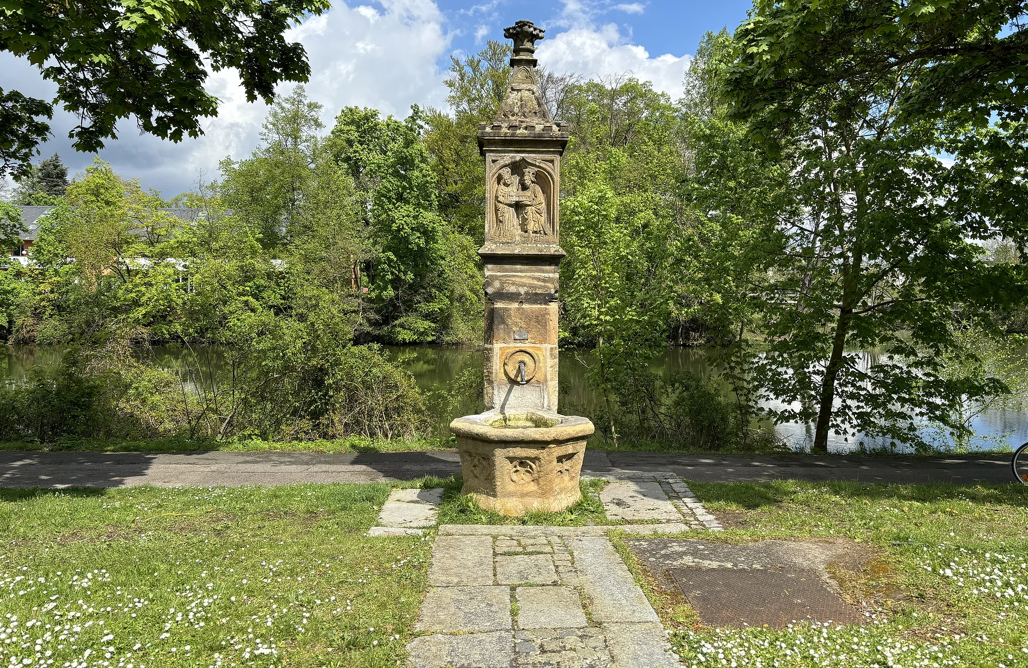 Trinkwasserbrunnen "Gumbertusbrunnen" in Gaustadt