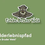 Logo des Walderlebnispfads „Erlebe Bruder Wald" im Bruderwald in Bamberg