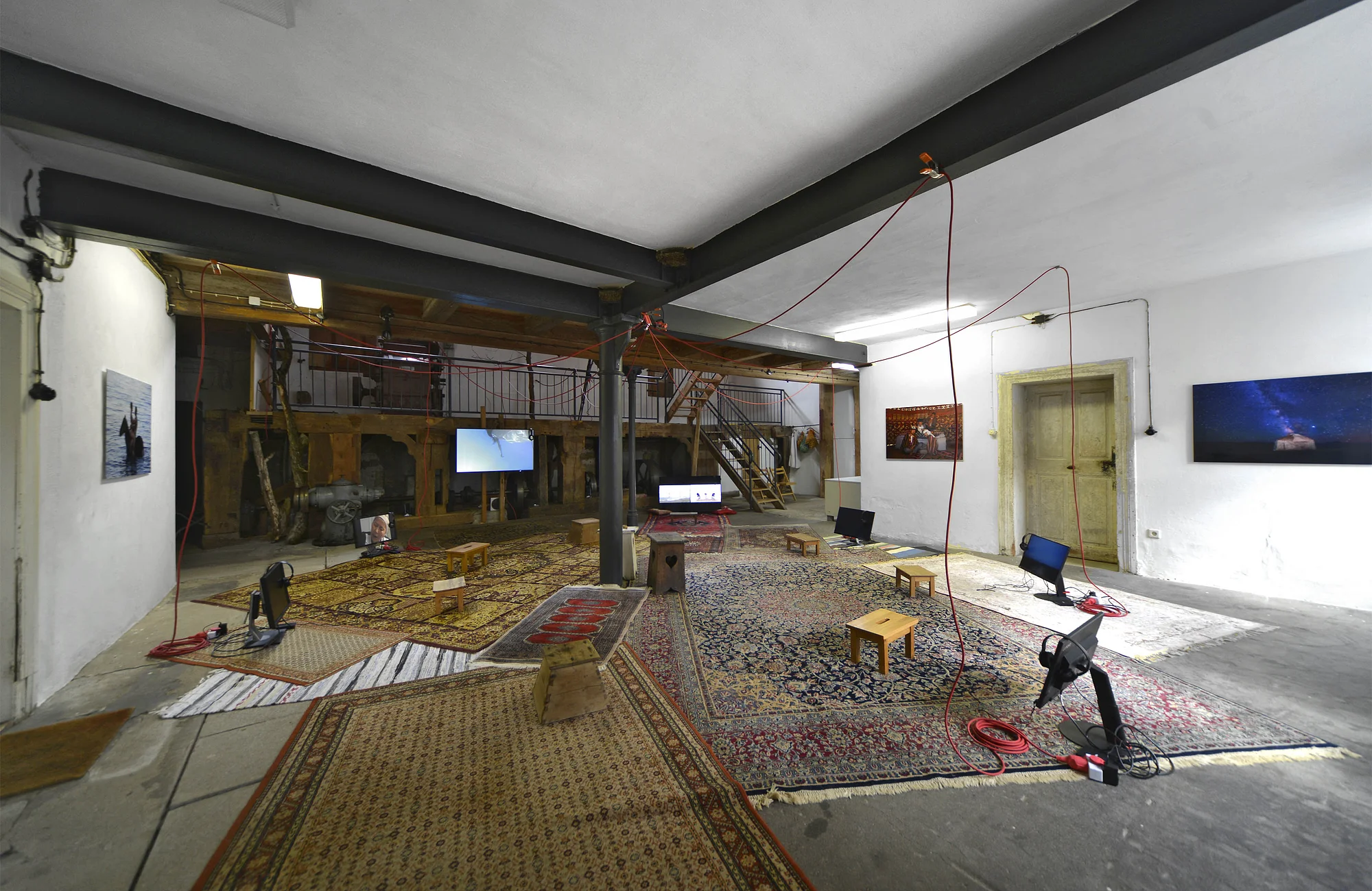 THEgallery THEgallery in der alten Wassermühle aus Familienbesitz an der Itz.