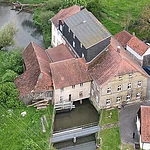 THEgallery in der alten Wassermühle aus Familienbesitz an der Itz.