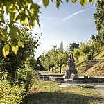 Der Terrassengarten auf dem Michaelsberg in Bamberg