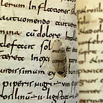 Lorscher Arzneibuch - Staatsbibliothek Bamberg Msc.Med.1, Lorsch, Anfang 9. Jh. Foto: Staatsbibliothek Bamberg / Gerald Raab