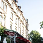 Foto des Boulevard-Cafes Luitpold in Bamberg.