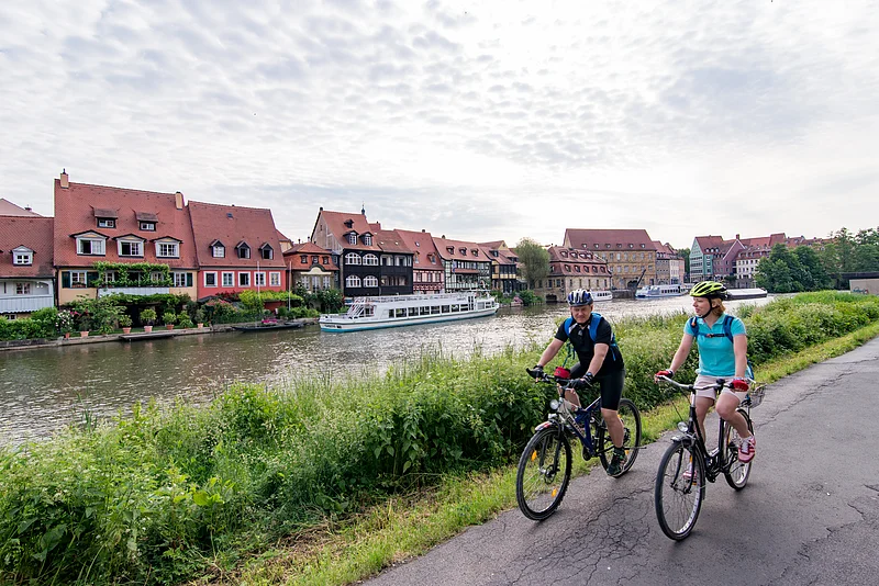Radfahren vor Klein Venedig