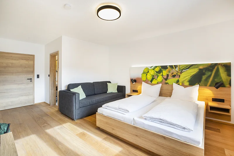 Eines unserer frisch renovierten Gästezimmer