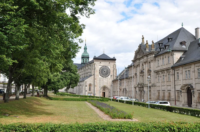 Abtsbau und Kirche Abtsbau und Kirche