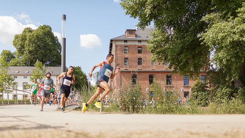 Jedes Jahr wird's sportlich - der Unilauf einmal um die Insel herum