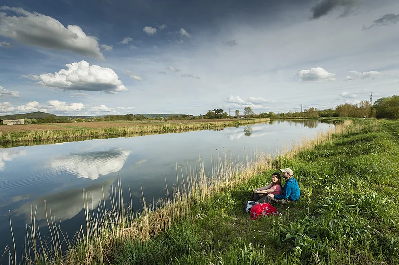 Der neue Karpfenweg lässt sich von Altendorf oder Hirschaid aus erwandern und ist von Bamberg aus ganz einfach mit dem Zug zu erreichen.