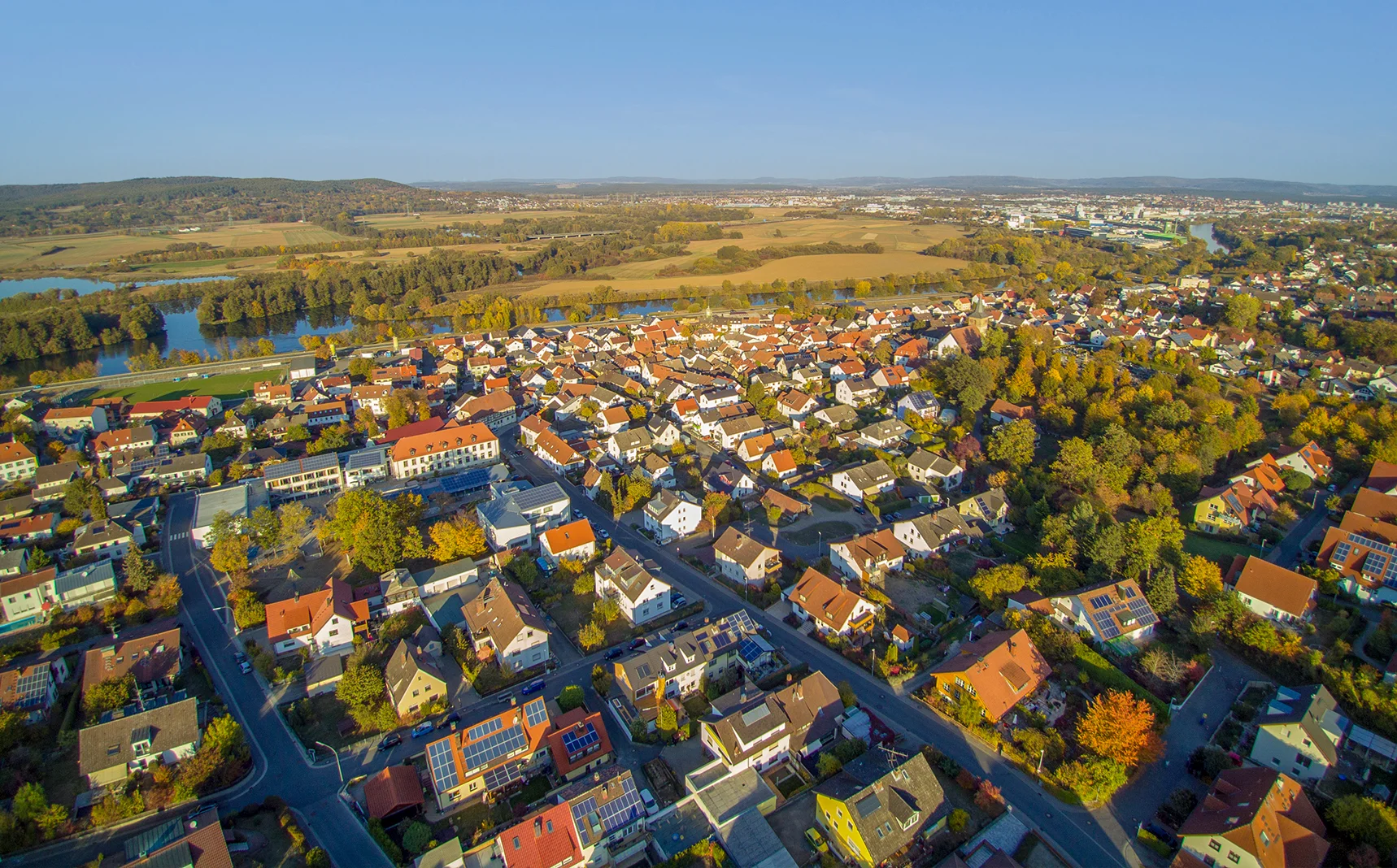 Bischberg von oben Bischberg von oben
