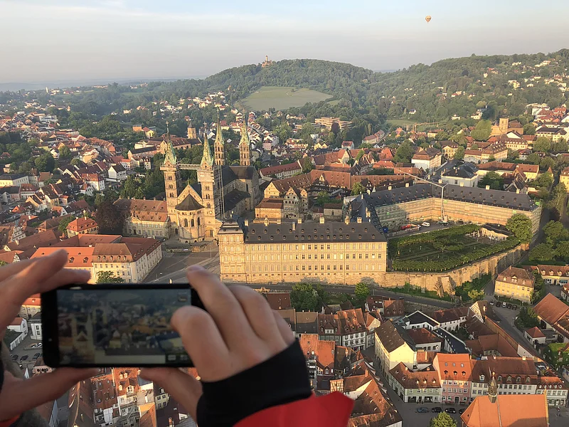 Ballonfahrt über Bamberg