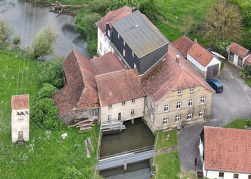 THEgallery THEgallery in der alten Wassermühle aus Familienbesitz an der Itz.