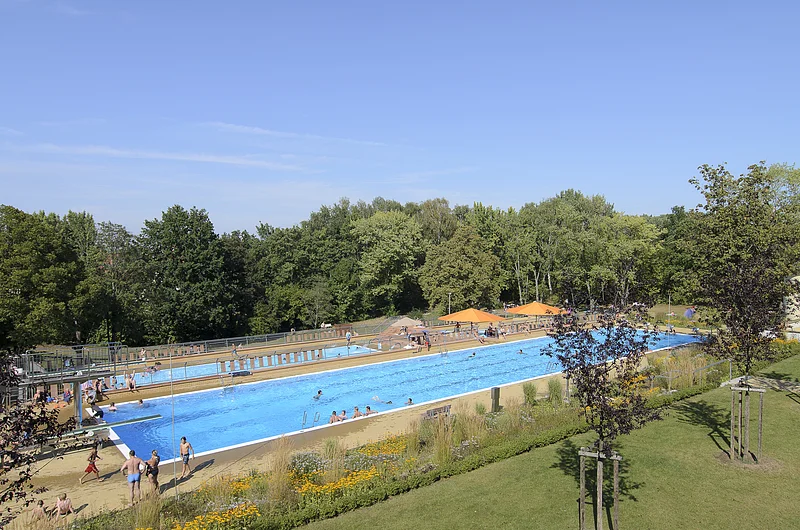 Freibad Gaustadt Freibad Gaustadt in Bamberg.