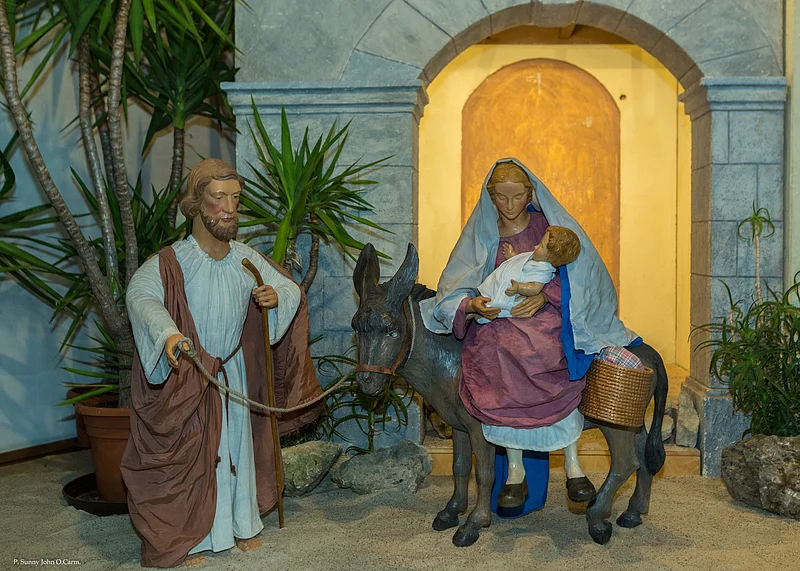 Krippe in der Kirche St. Urban