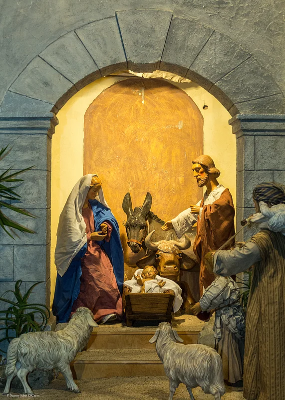 Krippe in der Kirche St. Urban