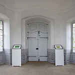 Ausstellung „Himmlisch und Irdisch“ von den Künstlerinnen Walli Bauer und Michaela Schwarzmann im Nord-Pavillon am Michaelsberg