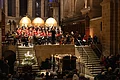 Der Bamberger Domchor und das Barockorchester La Banda führten am 28. Dezember 2025 zusammen mit Solistinnen und Solisten und unter der Leitung von Domkapellmeister Vincent Heitzer Johann Sebastian Bachs Weihnachtsoratorium im Bamberger Dom auf.