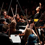 LUCERNE FESTIVAL Sommer-Festival 2022.Youth symphony Orchestra of Ukraine unter der Leitung von Oksana LynivLuzern, den 08.08.2022Copyright: LUCERNE FESTIVAL/Priska Ketterer