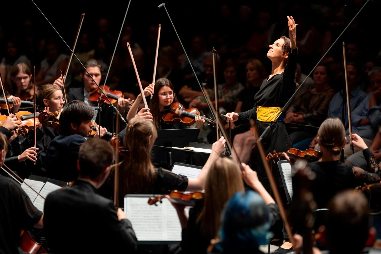 LUCERNE FESTIVAL Sommer-Festival 2022.Youth symphony Orchestra of Ukraine unter der Leitung von Oksana LynivLuzern, den 08.08.2022Copyright: LUCERNE FESTIVAL/Priska Ketterer