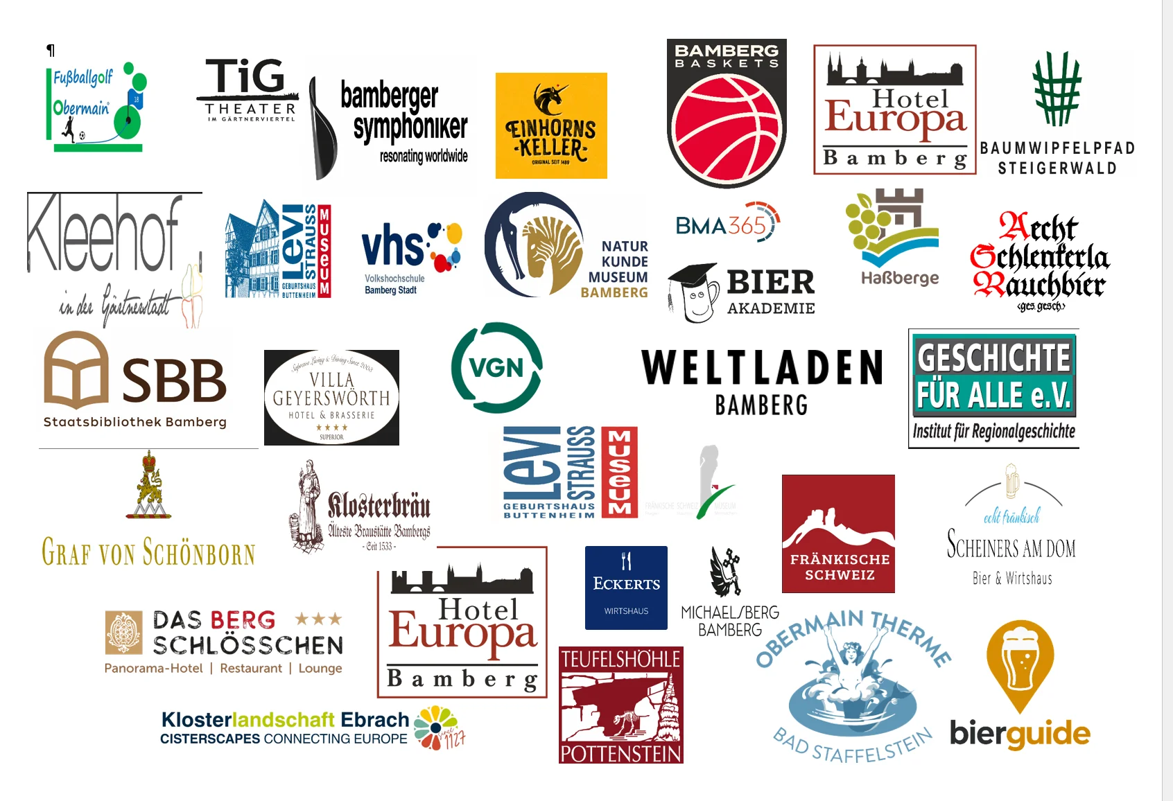 Gewinnsponsoren Tag des Tourismus