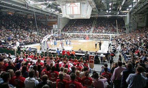 Brose Baskets Bamberg in der brose-Arena